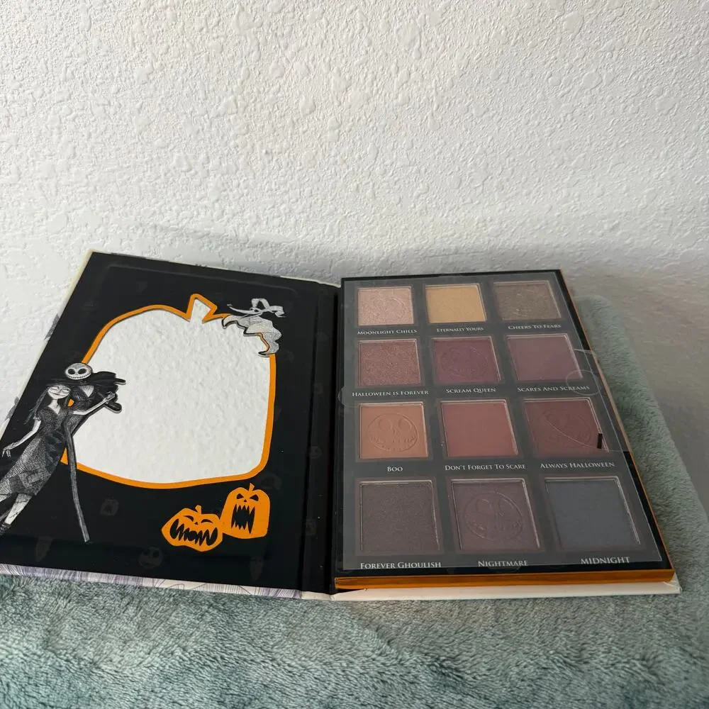 Nightmare Before Christmas 12 Color Eyeshadow Palette New